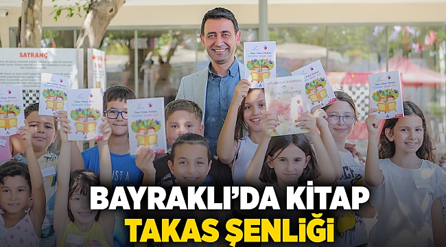 Bayraklı’da Kitap Takas Şenliği