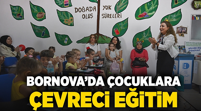 Bornova’da çocuklara çevreci eğitim