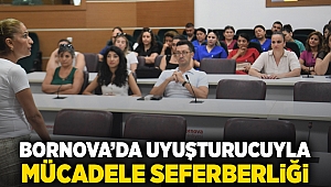 Bornova’da uyuşturucuyla mücadele seferberliği