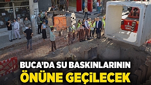 Buca’da su baskınlarının önüne geçilecek