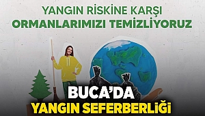 Buca’da yangın seferberliği