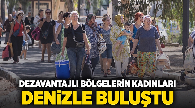 Büyükşehir’den kadın ve çocuklara ücretsiz deniz etkinliği