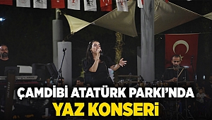 Çamdibi Atatürk Parkı'nda yaz konseri