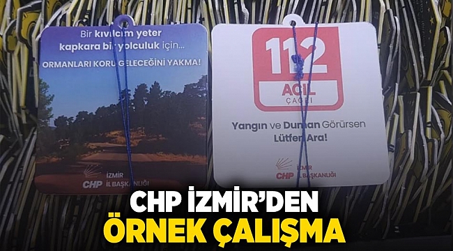 CHP İzmir'den örnek çalışma