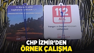 CHP İzmir'den örnek çalışma