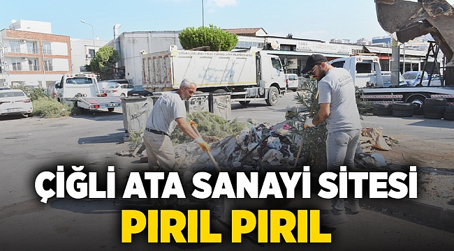 Çiğli Ata Sanayi Sitesi Pırıl Pırıl