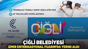 Çiğli Belediyesi İzmir Enternasyonal Fuarı’nda yerini aldı