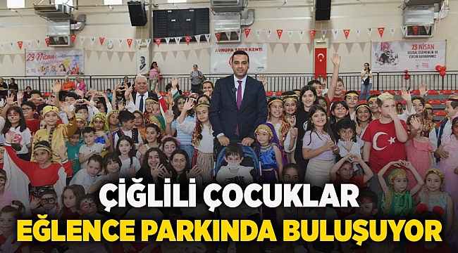 Çiğlili Çocuklar Eğlence Parkında Buluşuyor