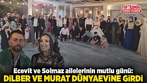 Ecevit ve Solmaz ailelerinin mutlu günü: Dilber ve Murat dünyaevine girdi