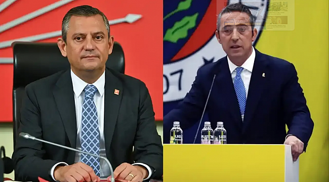 Fenerbahçe Başkanı Ali Koç, CHP lideri Özgür Özel ile görüştü