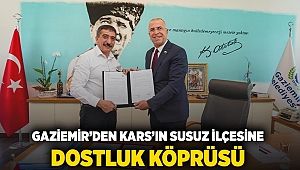 Gaziemir’den Kars’ın susuz ilçesine dostluk köprüsü