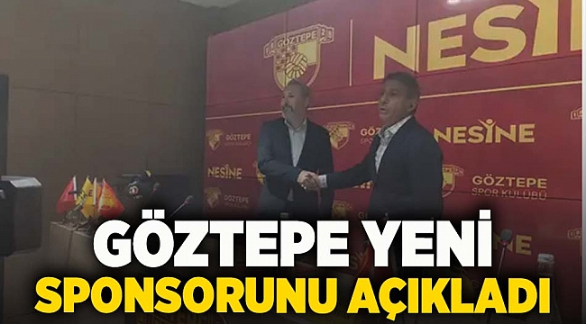 GÖZTEPE YENİ SPONSORUNU AÇIKLADI