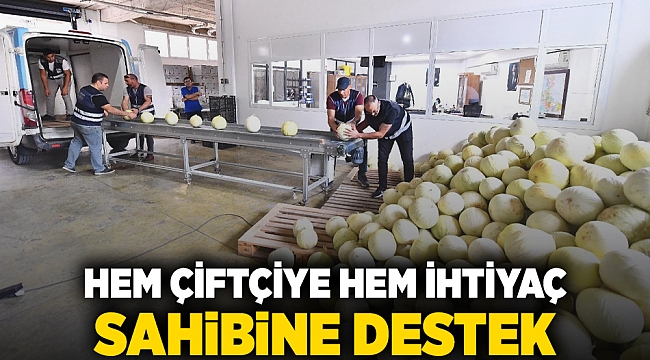 İzmir’de 300 ton ürün heba olmayacak