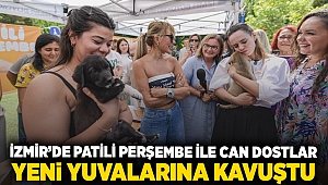 İzmir’de Patili Perşembe ile can dostlar yeni yuvalarına kavuştu