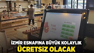 İzmir esnafına büyük kolaylık: ücretsiz olacak