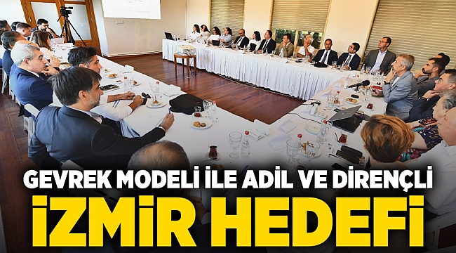 İzmir’in 2025-2029 Stratejik Planı için önemli adım