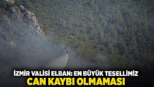 İzmir Valisi Elban: En büyük tesellimiz can kaybı olmaması