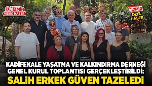 Kadifekale Yaşatma ve Kalkındırma Derneği Genel Kurul toplantısı gerçekleşti: Salih Erkek güven tazeledi