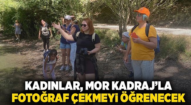 Kadınlar, Mor Kadraj’la fotoğraf çekmeyi öğrenecek