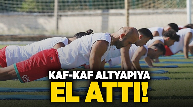 Kaf-Kaf altyapıya el attı!