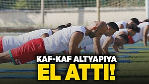 Kaf-Kaf altyapıya el attı!