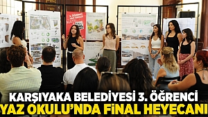 Karşıyaka Belediyesi 3. Öğrenci Yaz Okulu’nda final heyecanı