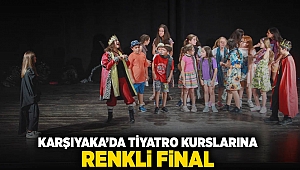 Karşıyaka’da tiyatro kurslarına renkli final