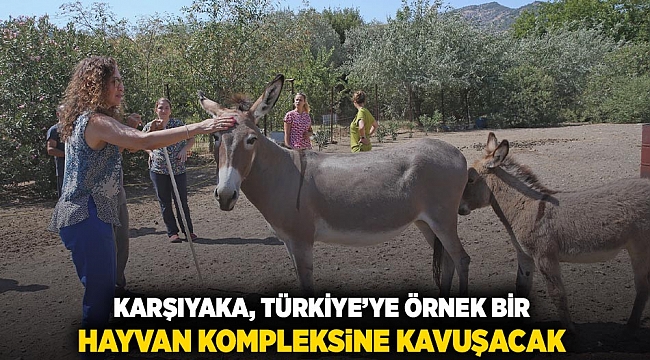 Karşıyaka, Türkiye’ye örnek bir hayvan kompleksine kavuşacak!