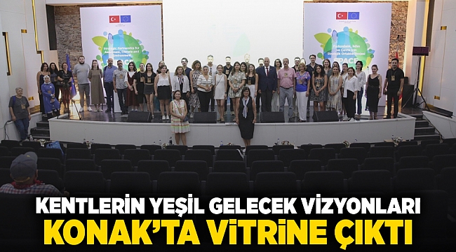 Kentlerin yeşil gelecek vizyonları Konak’ta vitrine çıktı