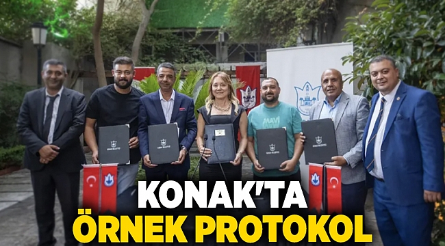 Konak'ta örnek protokol