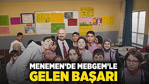 Menemen'de MEBGEM'le gelen başarı