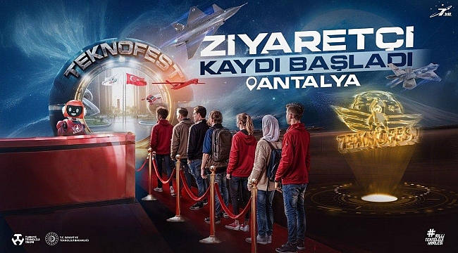 TEKNOFEST Teknoloji Yarışmaları için online ziyaretçi kayıtları başladı