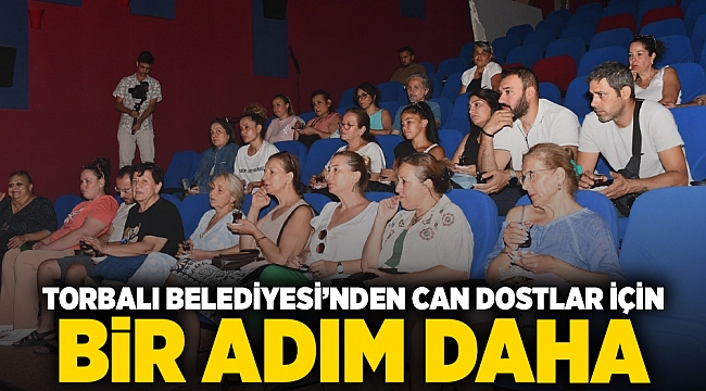 Torbalı Belediyesi’nden can dostlar için bir adım daha