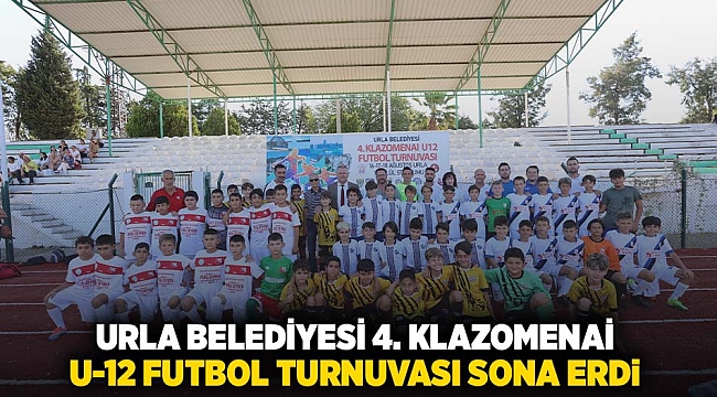 Urla Belediyesi 4. Klazomenai U12 Futbol Turnuvası Sona Erdi