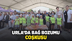 Urla’da Bağ Bozumu coşkusu 