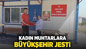 Yeni muhtarlık ofisleri kuruluyor Kadın muhtarlara Büyükşehir jesti