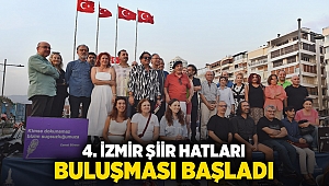 4. İzmir Şiir Hatları Buluşması başladı