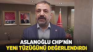 Aslanoğlu CHP'nin yeni tüzüğünü değerlendirdi