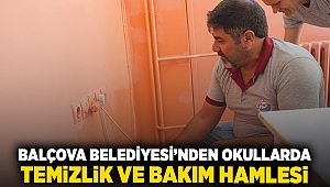 Balçova Belediyesi’nden okullarda temizlik ve bakım hamlesi