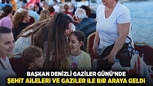 BAŞKAN DENİZLİ GAZİLER GÜNÜ’NDE ŞEHİT AİLELERİ VE GAZİLER İLE BİR ARAYA GELDİ