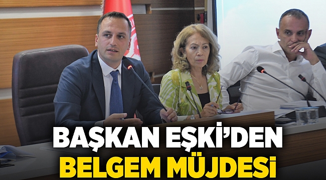 Başkan Eşki’den BELGEM müjdesi