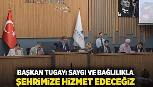 Başkan Tugay: Saygı ve bağlılıkla şehrimize hizmet edeceğiz