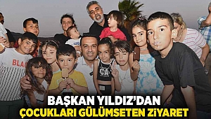 Başkan Yıldız’dan Çocukları Gülümseten Ziyaret