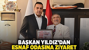 Başkan Yıldız’dan Esnaf Odasına Ziyaret