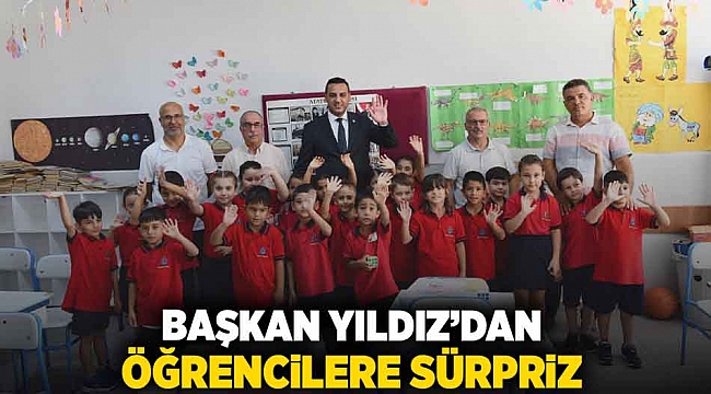 Başkan Yıldız’dan Öğrencilere Sürpriz