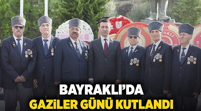 Bayraklı’da Gaziler Günü kutlandı