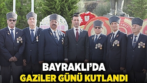 Bayraklı’da Gaziler Günü kutlandı