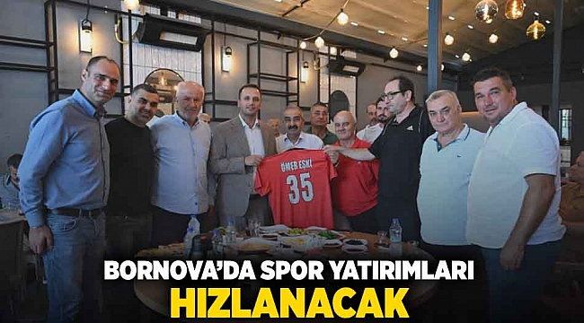 Bornova'da spor yatırımları hızlanacak