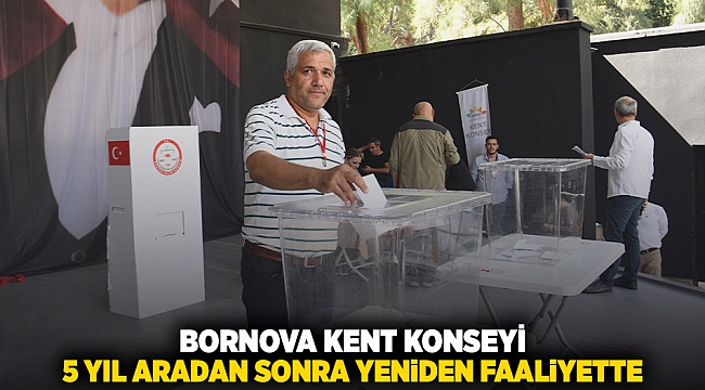 Bornova Kent Konseyi 5 yıl aradan sonra yeniden faaliyette