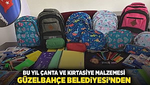 Bu Yıl Çanta ve Kırtasiye Malzemesi Güzelbahçe Belediyesi’nden